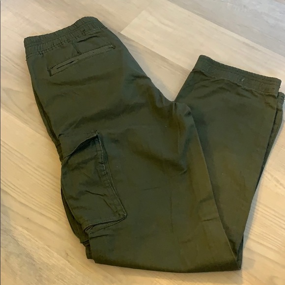 boys olive green cargo pants